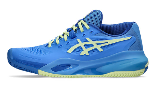 GEL-RESOLUTION X CLAY | BLUE COAST/HUDDLE YELLOW - Court Kings