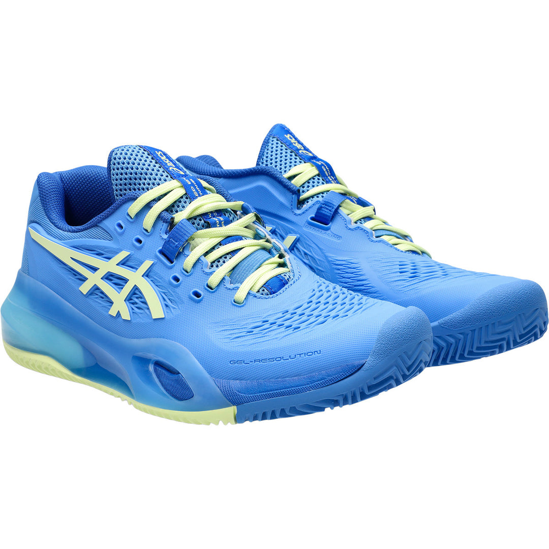 GEL-RESOLUTION X CLAY | BLUE COAST/HUDDLE YELLOW - Court Kings