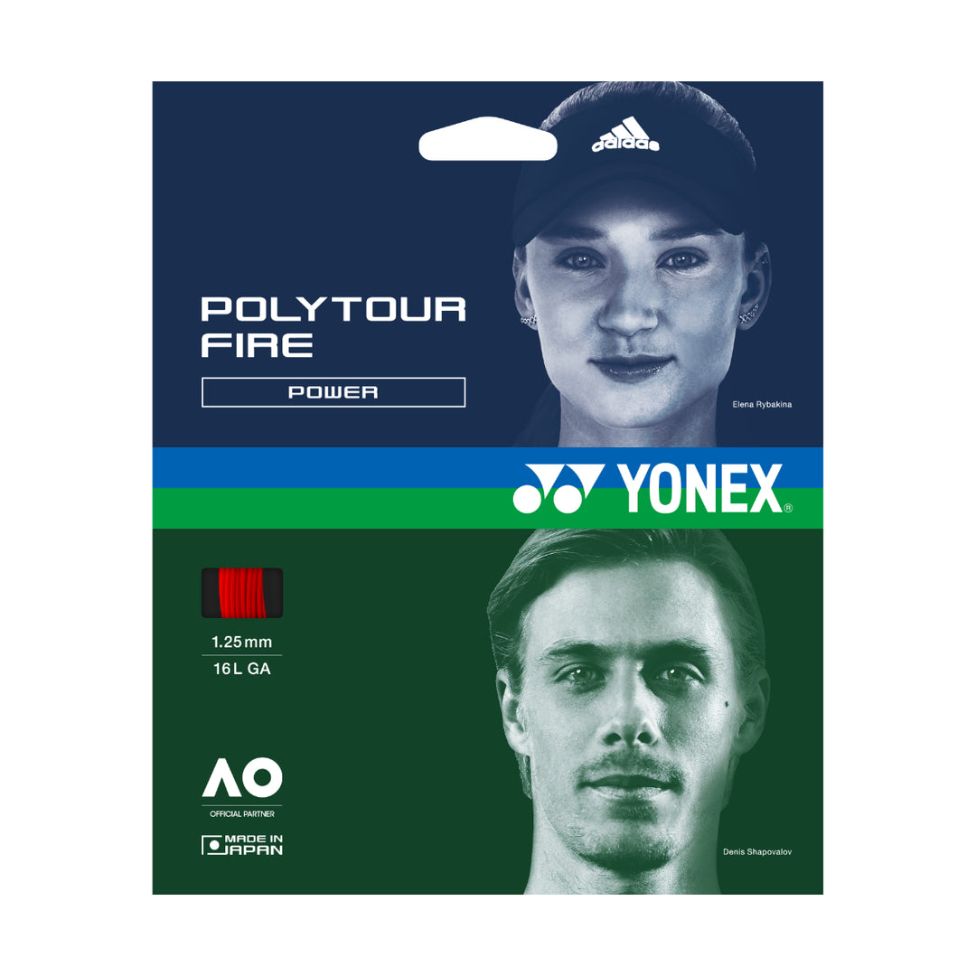 POLY TOUR FIRE 125 RED - SET 12 m