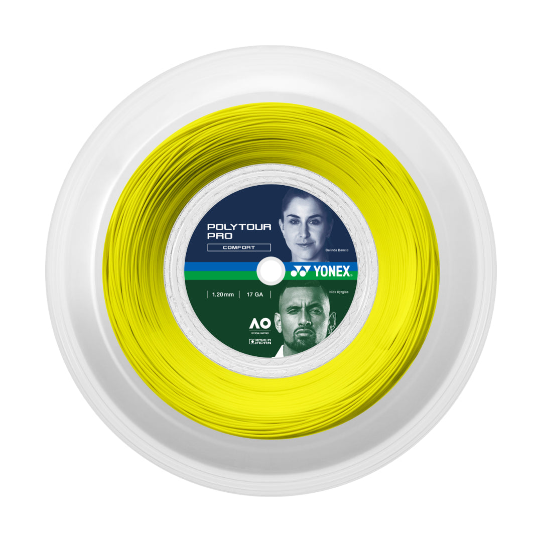 POLY TOUR PRO 120 YELLOW - 200 m Saitenrolle