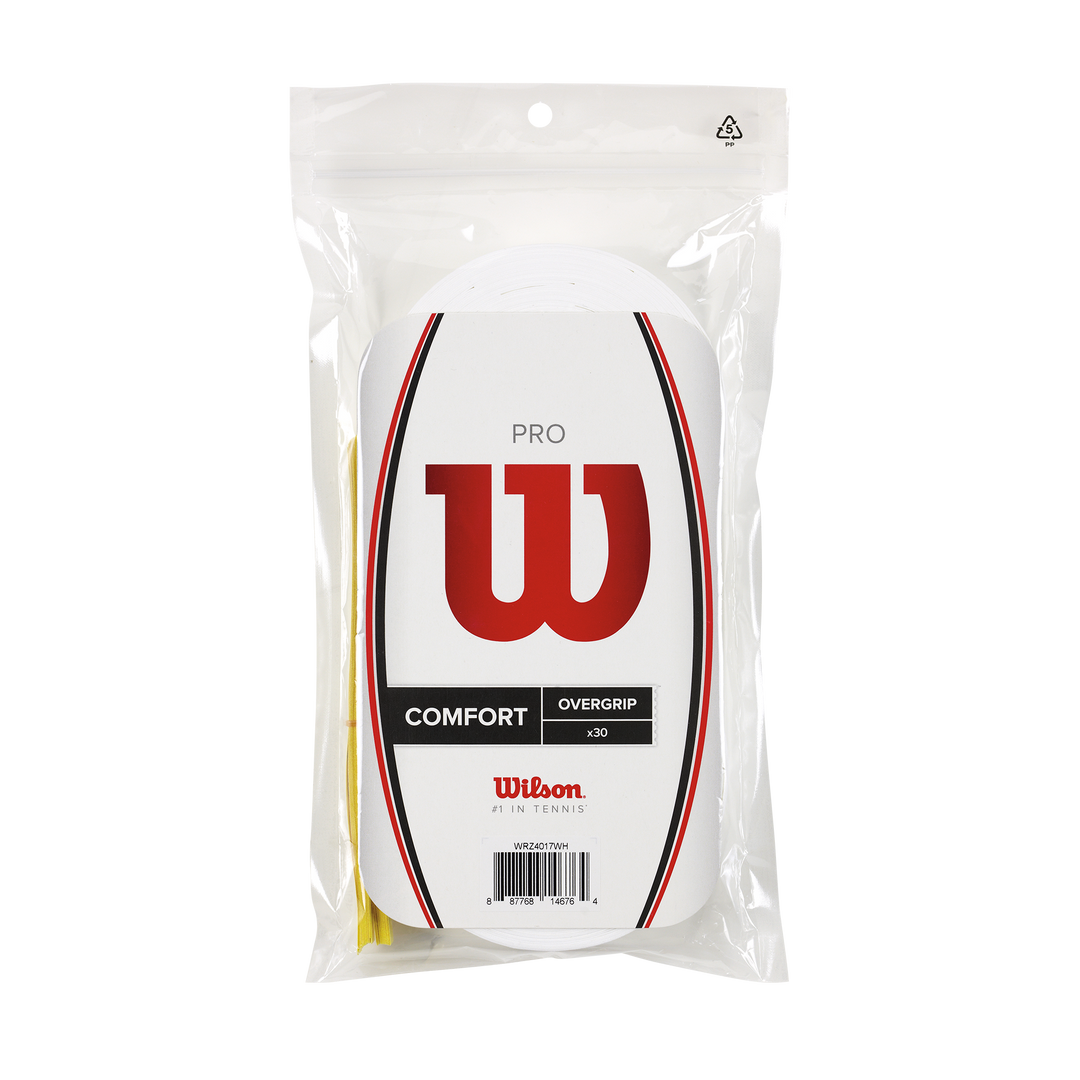 Pro Overgrip Comfort, 30er-Pack - Weiß