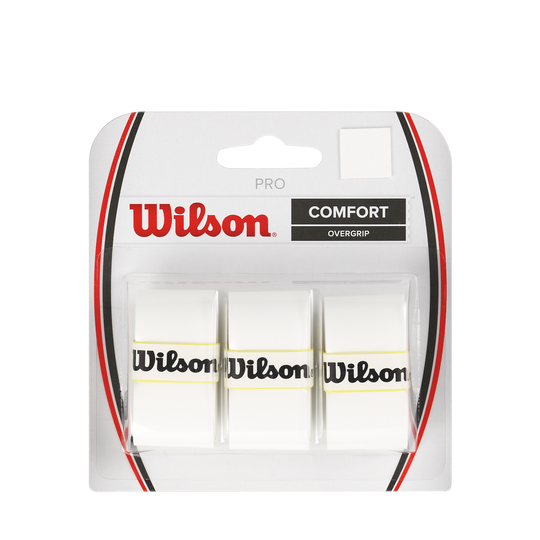 Pro Overgrip Comfort, 3er-Pack - Weiß - Court Kings