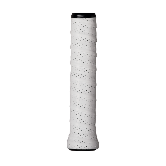 Pro Overgrip Feel Perforiert, 3er-Pack - Weiß - Court Kings