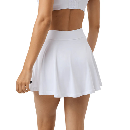 Ace Jersey Skirt White