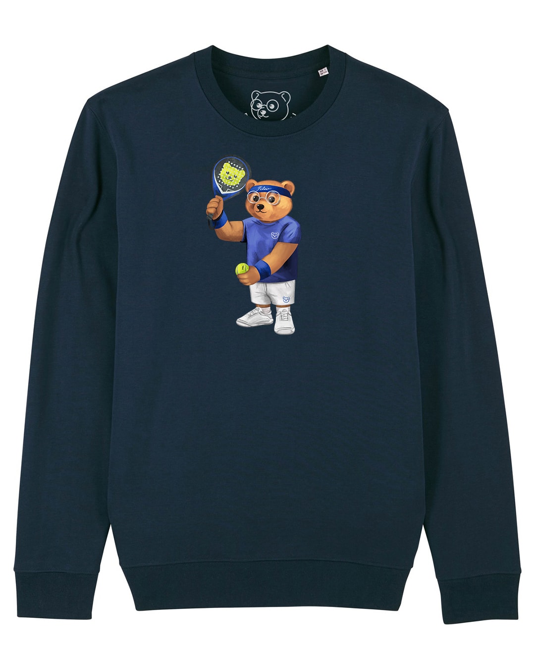 Organic Pullover Padelbear Navy Blue