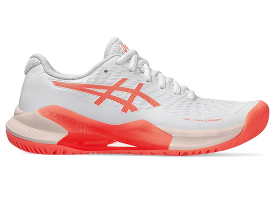 GEL-CHALLENGER 14 All Court Damen | White/Sun Coral