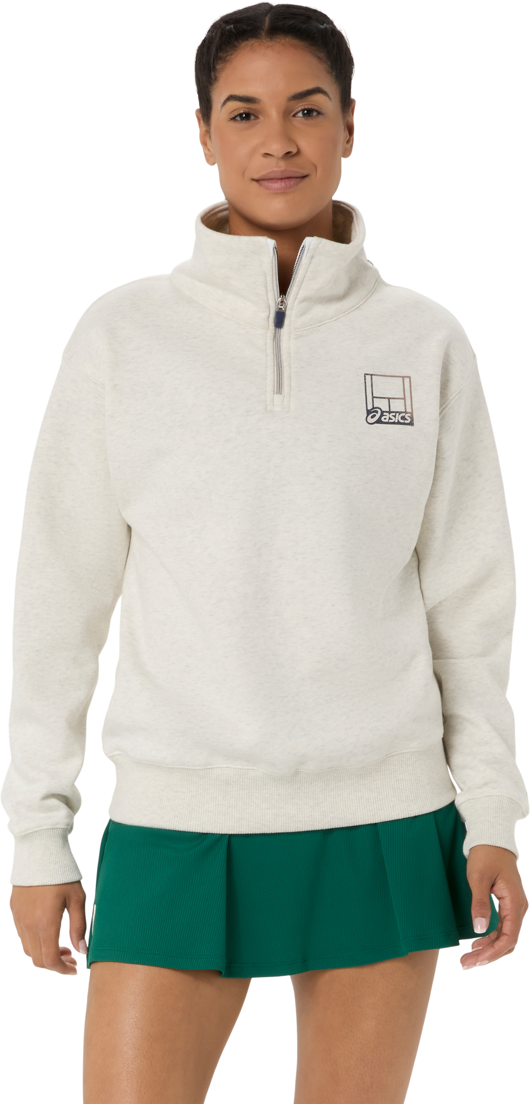 Court Core Graphic Soft Oat Heather