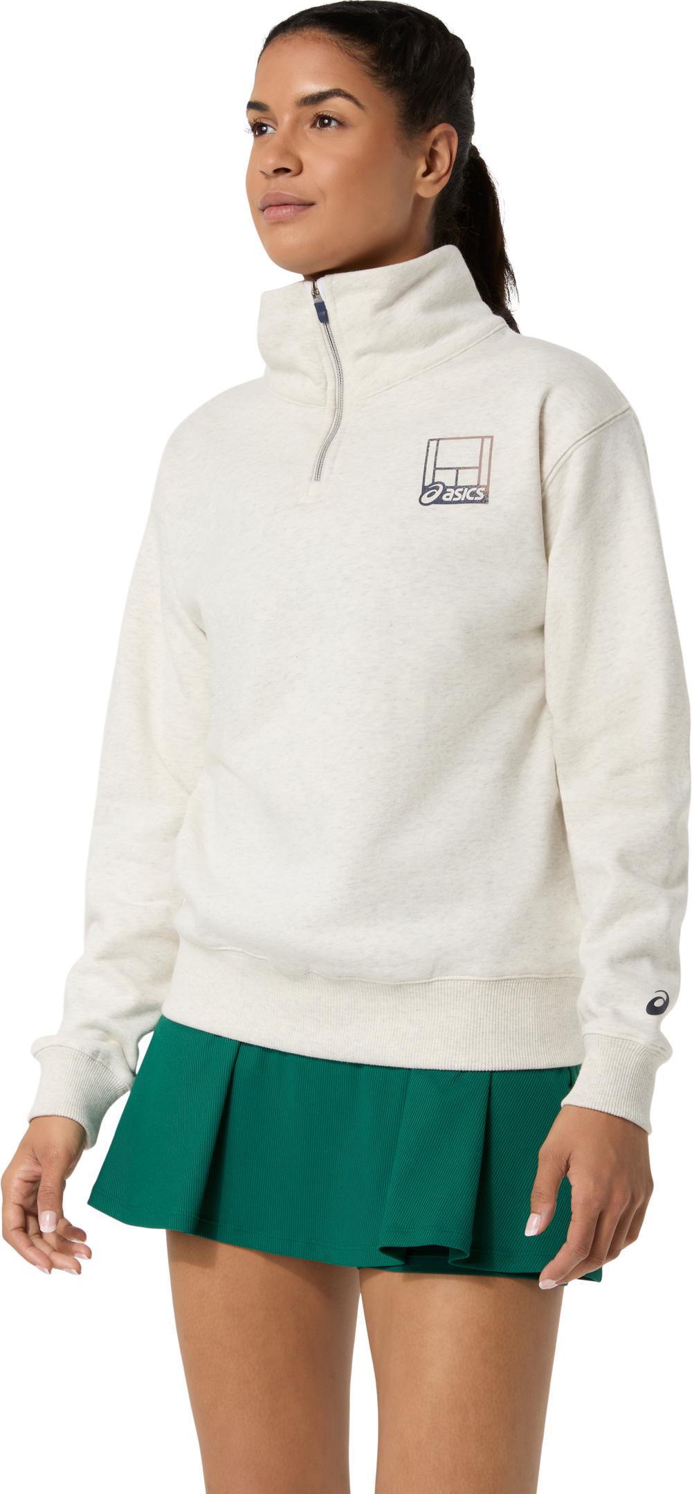 Court Core Graphic Soft Oat Heather