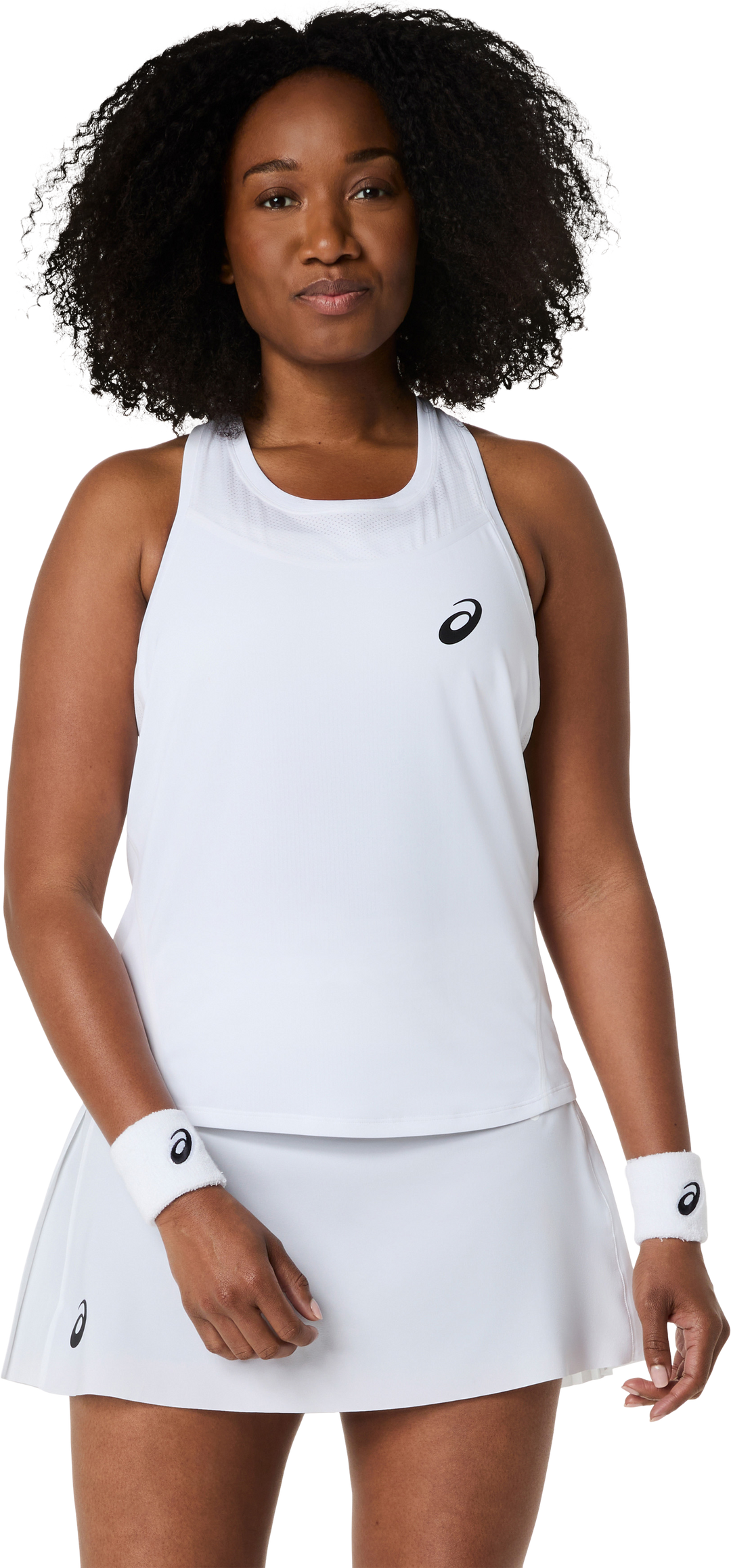 Match Tank Women weiss