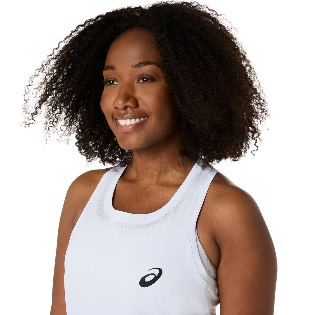 Match Tank Women weiss