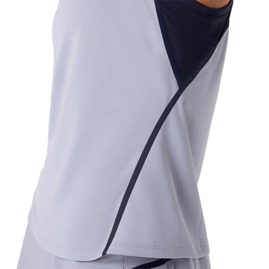 Match Tank Women greyblue