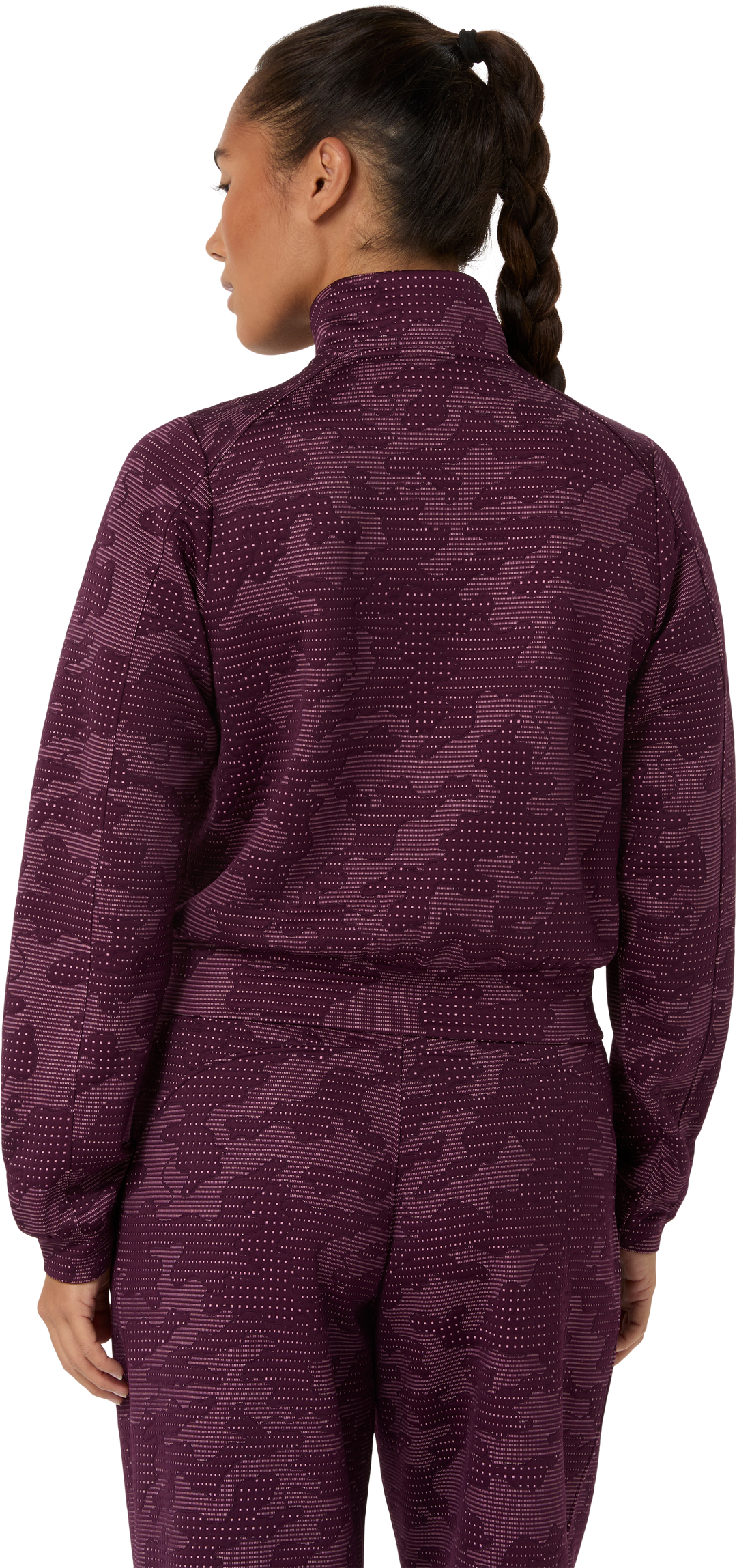 Match Jacket Women Dark Aubergine