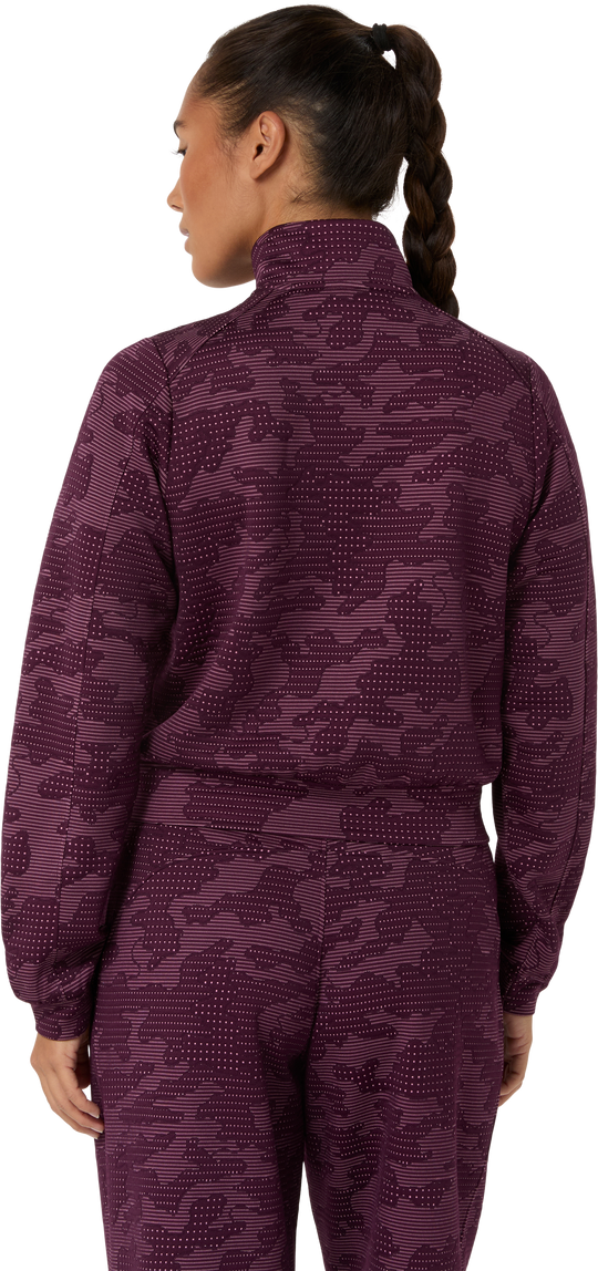 Match Jacket Women Dark Aubergine