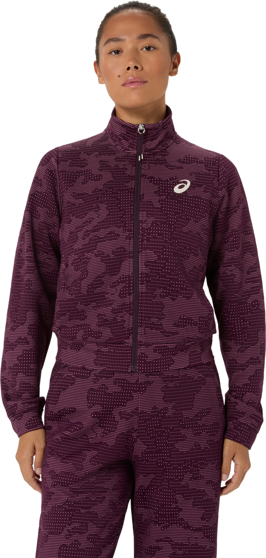 Match Jacket Women Dark Aubergine