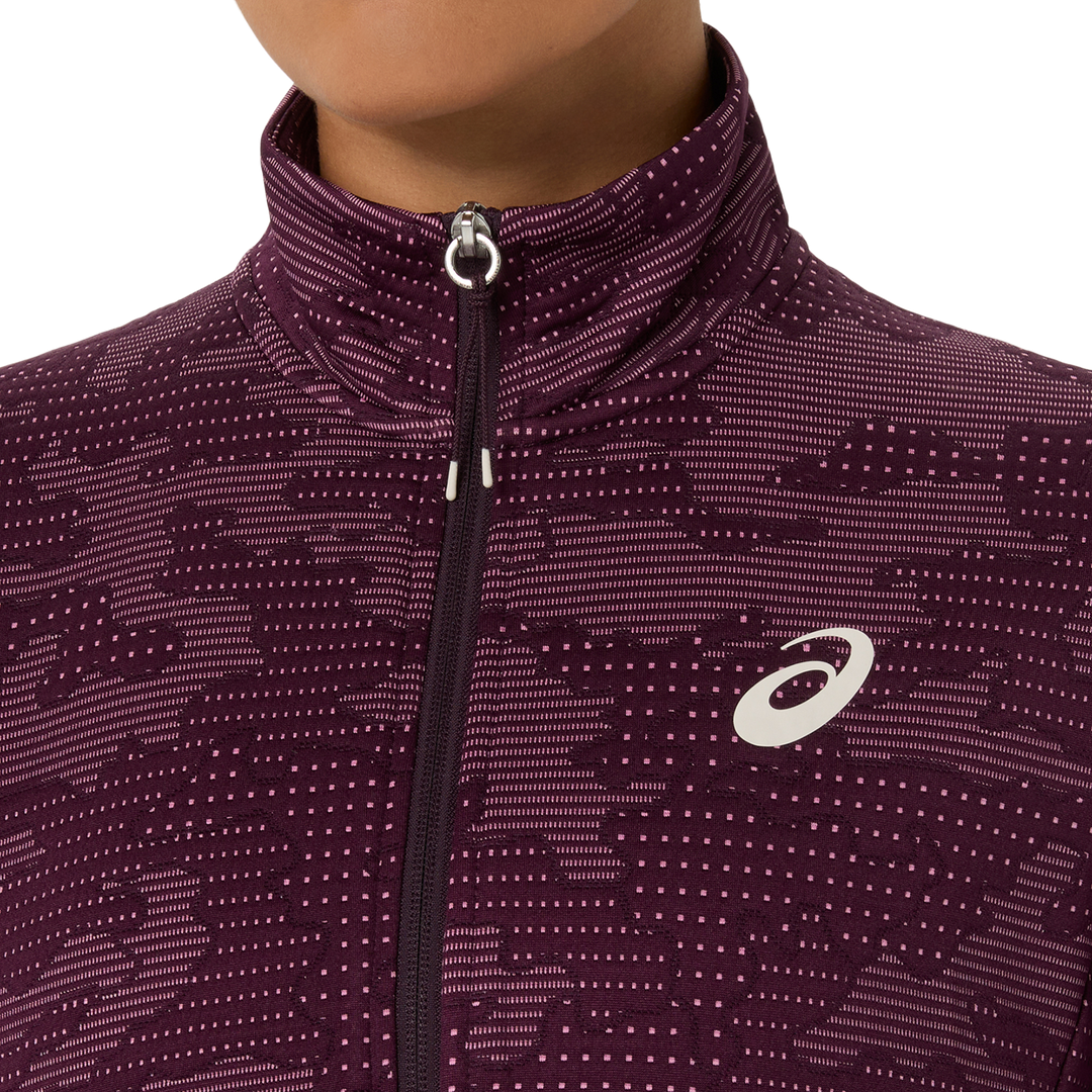 Match Jacket Women Dark Aubergine