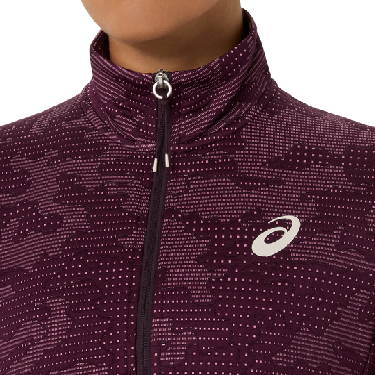 Match Jacket Women Dark Aubergine