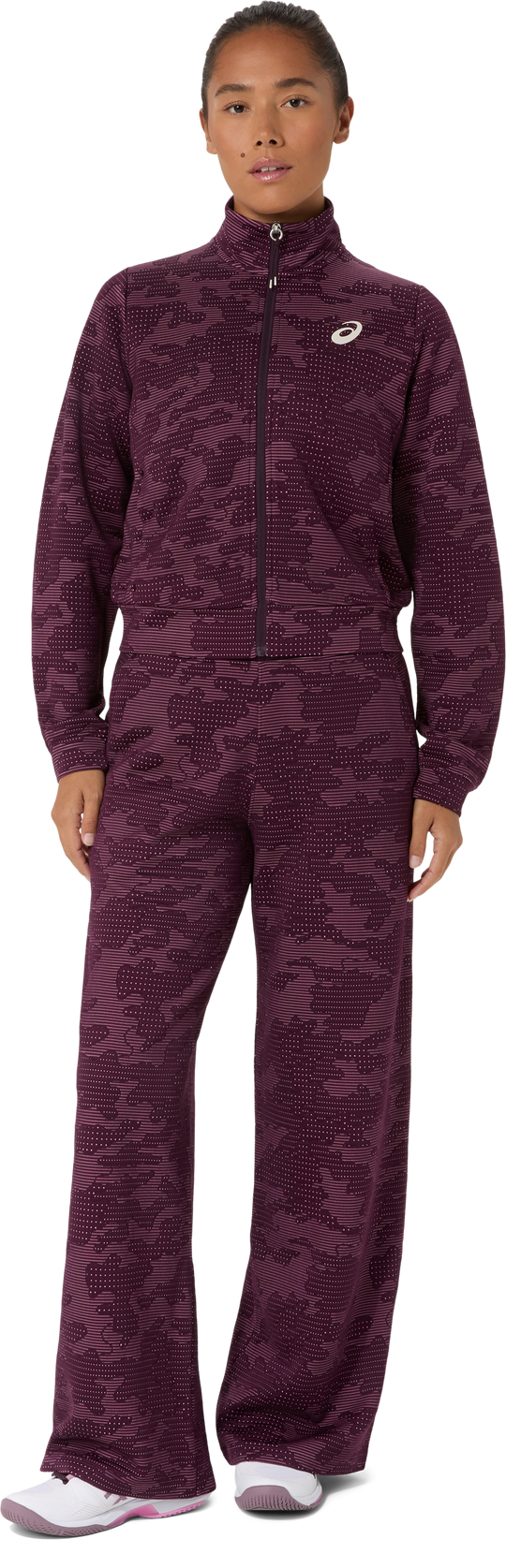 Match Jacket Women Dark Aubergine