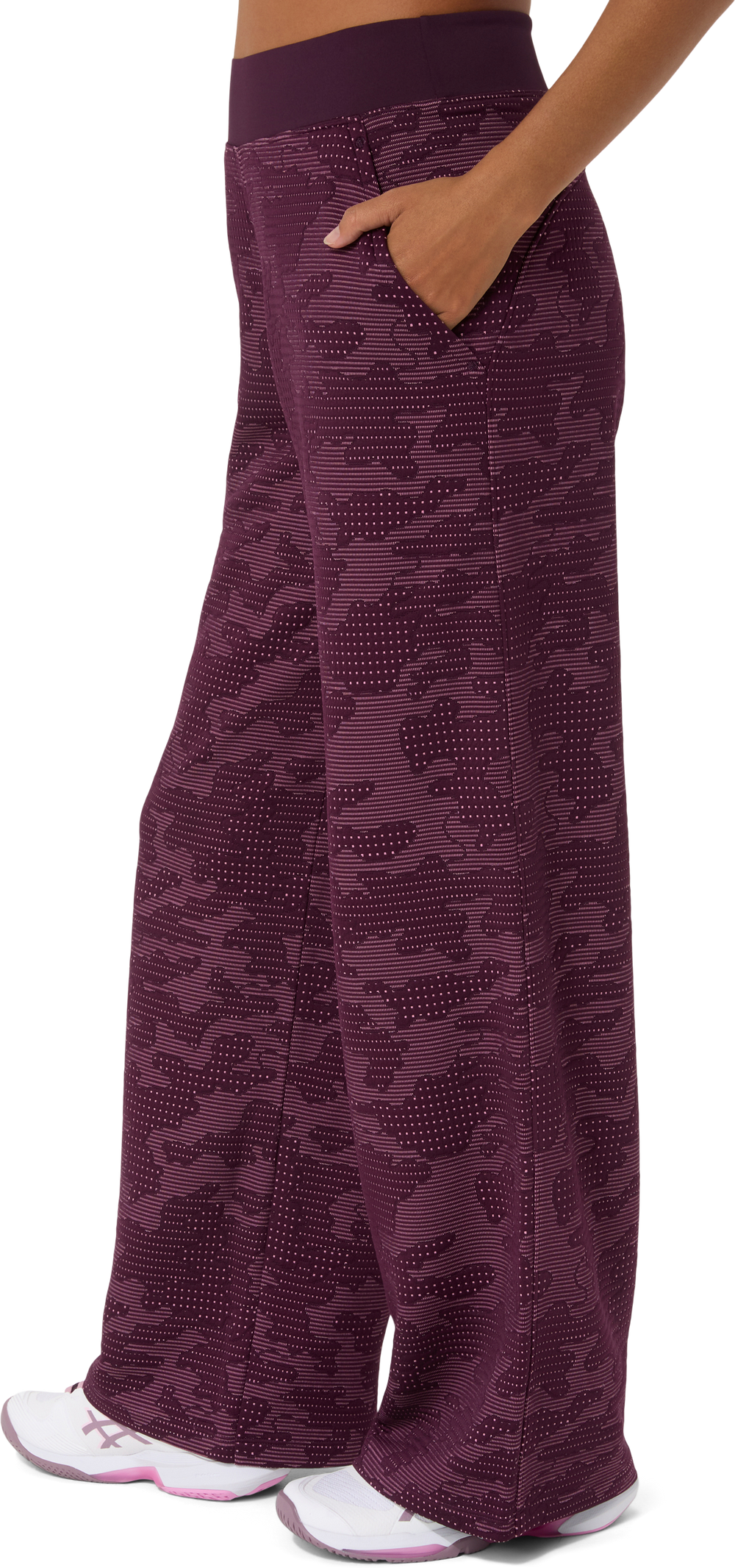 Match Pant Women Dark Aubergine