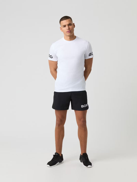 Ace Mesh Panel T-Shirt Men weiss