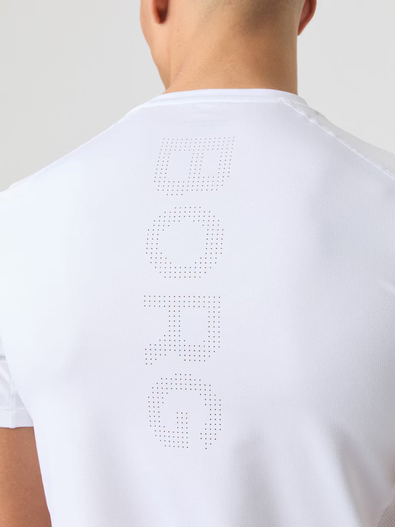Ace Mesh Panel T-Shirt Men weiss