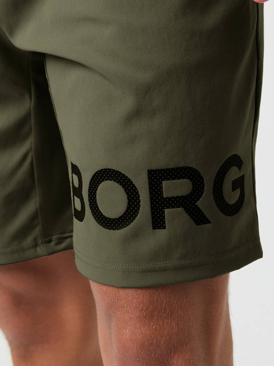 Borg Shorts Men Grün
