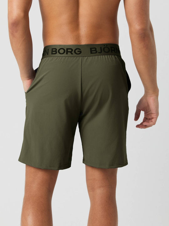 Borg Shorts Men Grün