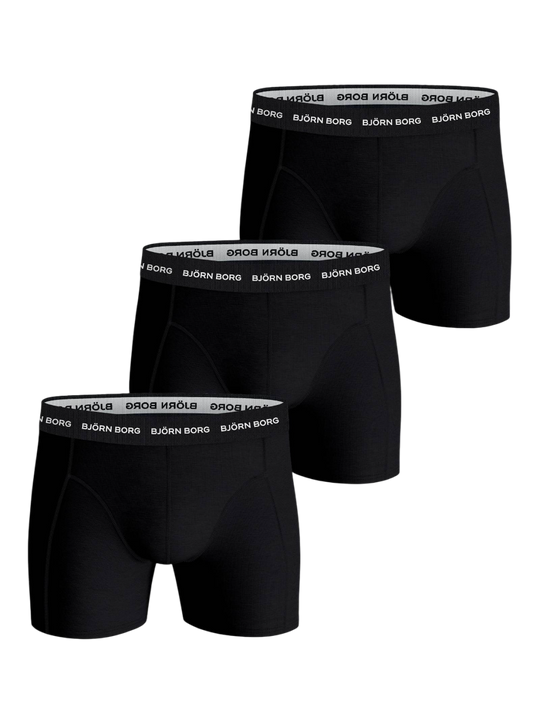 Boxer 3er Pack Schwarz