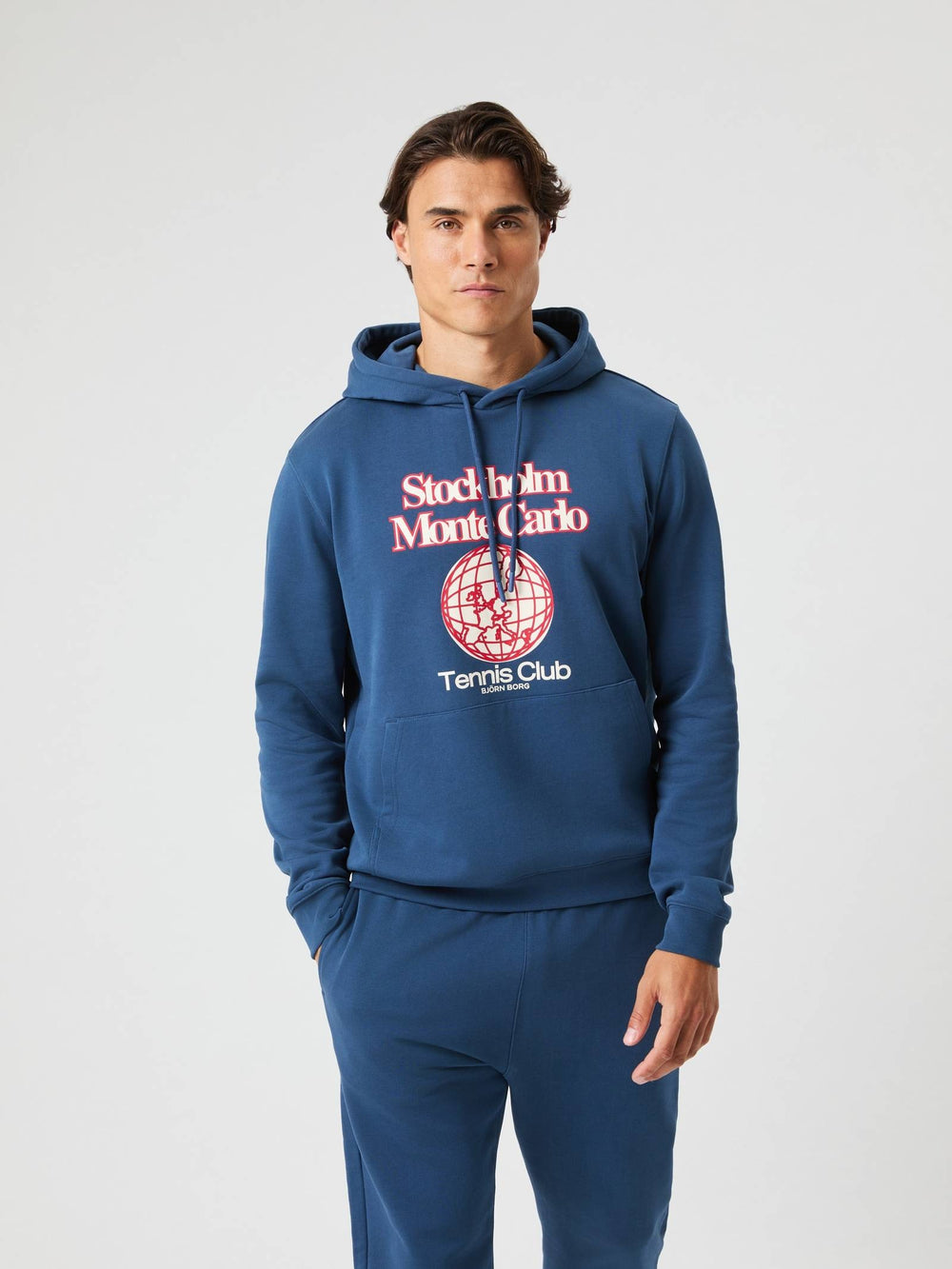 Borg Classic Print Hoodie