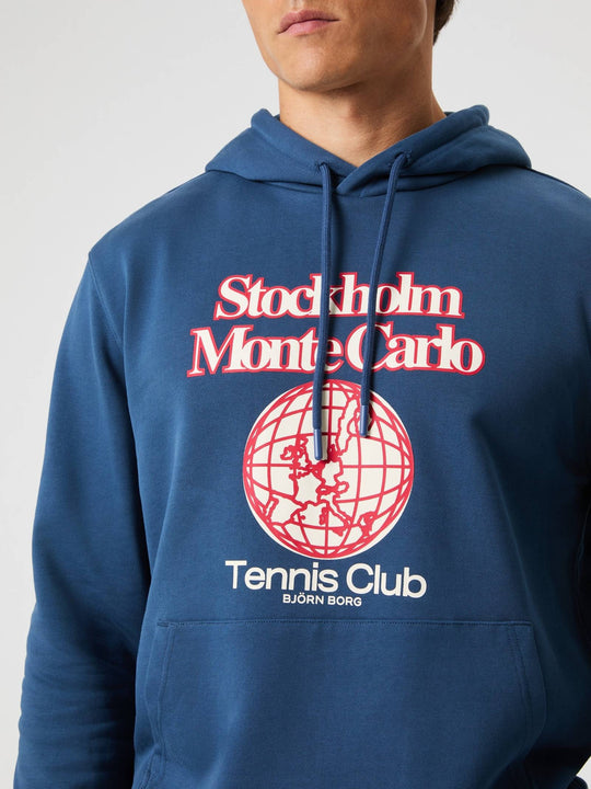 Borg Classic Print Hoodie