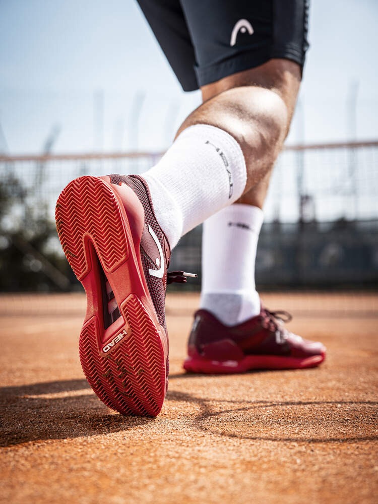 Sprint Pro 4.0 Clay Men Red - Dark Red