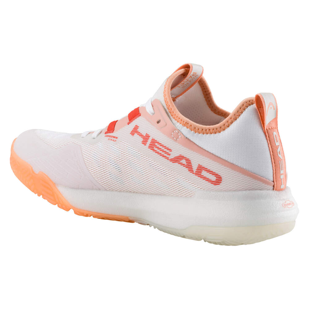 Motion Pro Frauen Padel Schuhe White/Coral