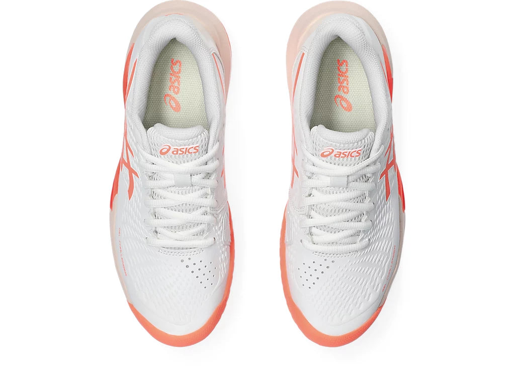 GEL-CHALLENGER 14 All Court Damen | White/Sun Coral