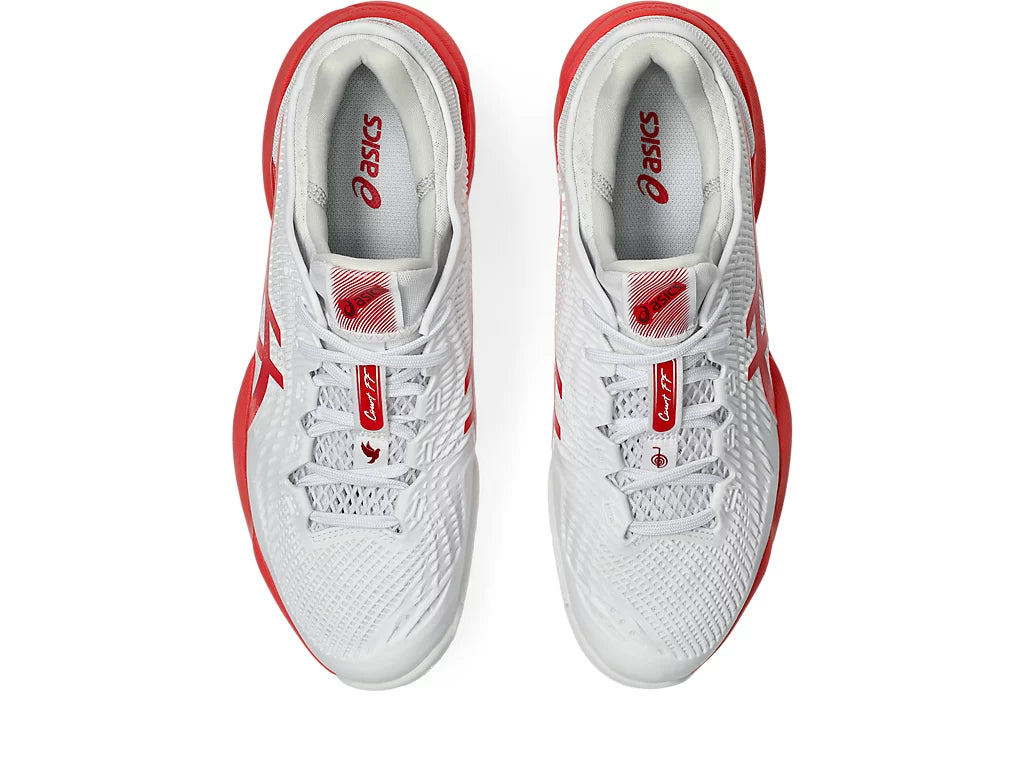 COURT FF 3 NOVAK White/Electric Red