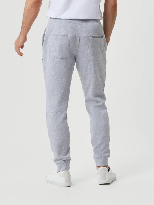 Centre Tapered Pant - Light Grey Melange