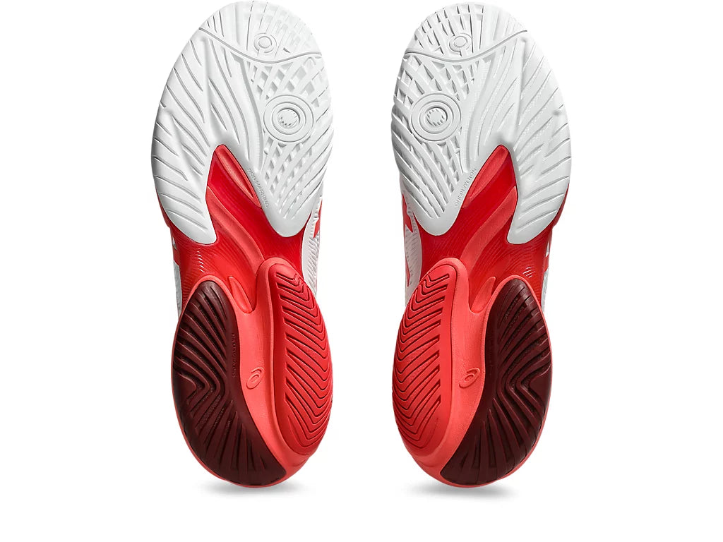 COURT FF 3 NOVAK White/Electric Red