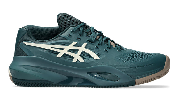 GEL-RESOLUTION X CLAY SAXON GREEN/BIRCH - Court Kings