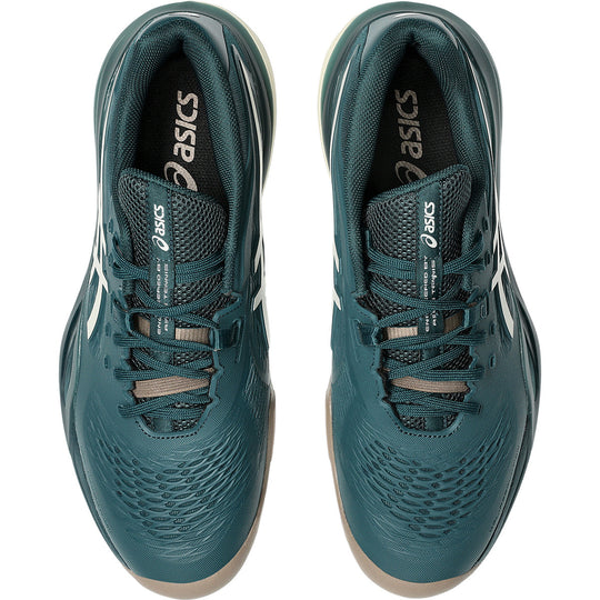 GEL-RESOLUTION X CLAY SAXON GREEN/BIRCH - Court Kings