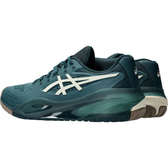 GEL-RESOLUTION X CLAY SAXON GREEN/BIRCH - Court Kings