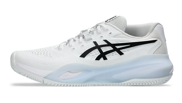 GEL-RESOLUTION X CLAY WHITE/BLACK - Court Kings