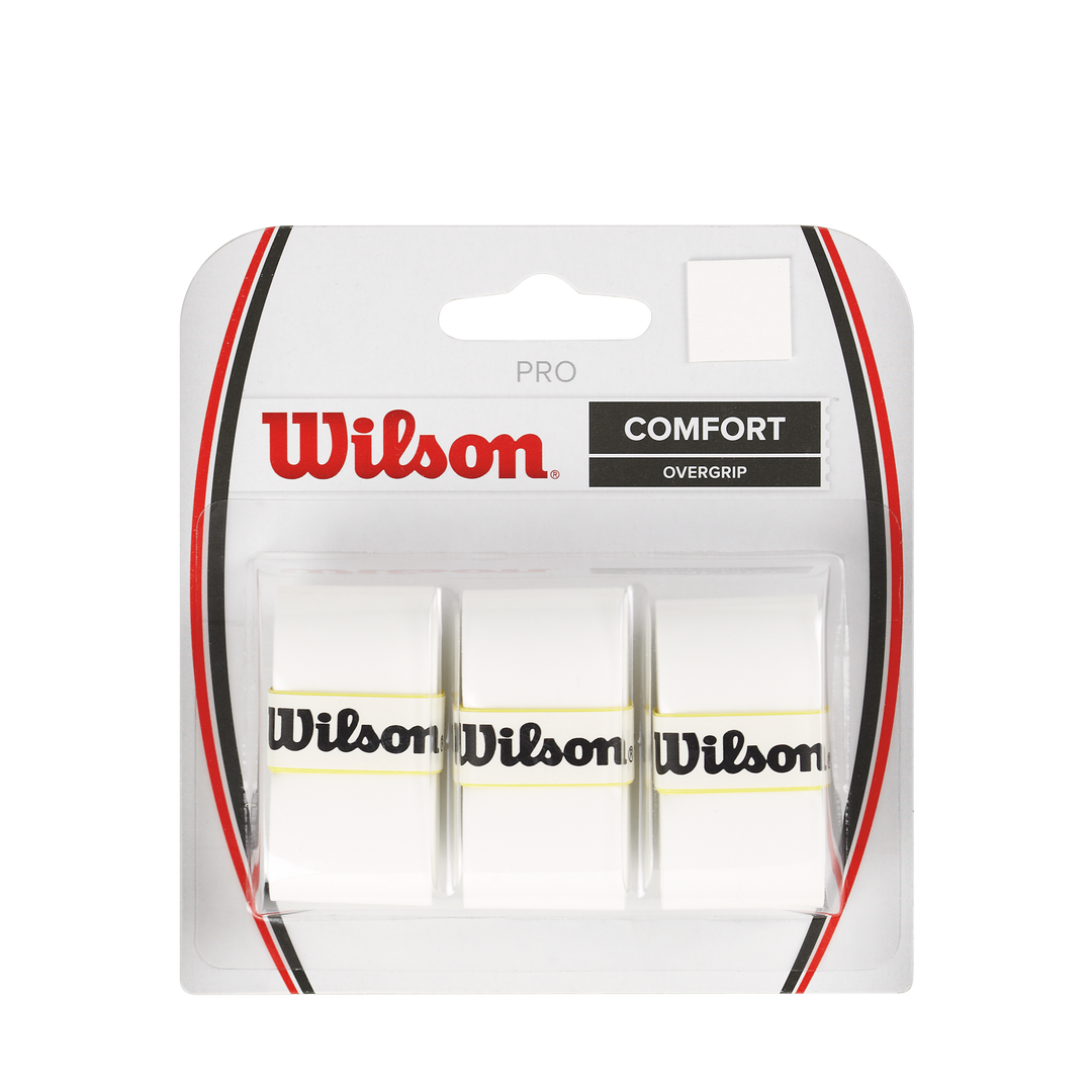 Pro Overgrip Comfort, 3er-Pack - Weiß - Court Kings