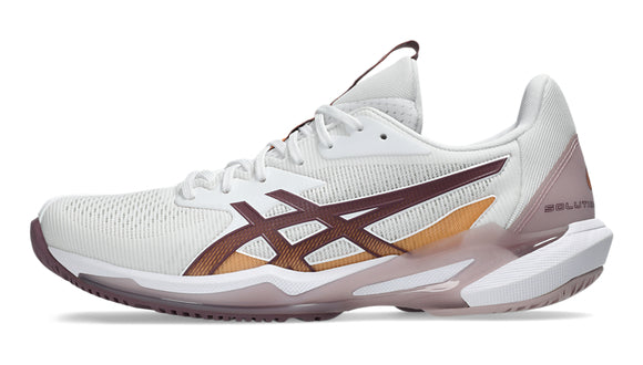 SOLUTION SPEED FF 3 | WHITE/DUSTY MAUVE - Court Kings