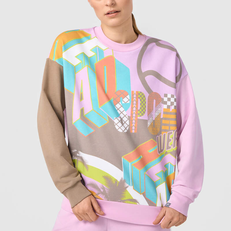 Motion Crewneck Print Unisex