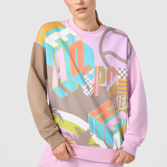 Motion Crewneck Print Unisex